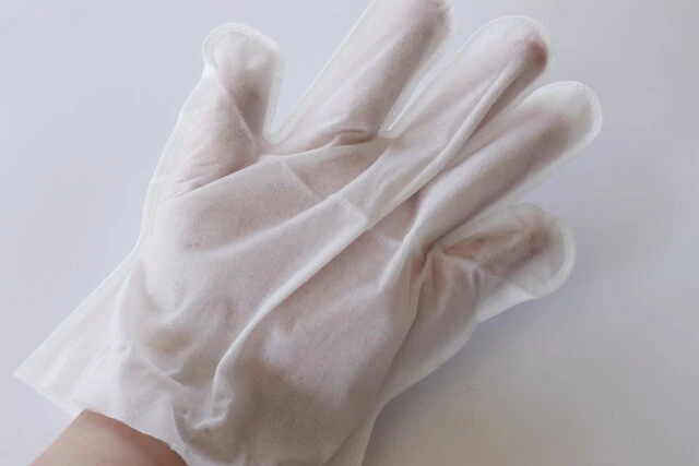 セリア　除菌ができる お掃除用 ウェット手袋　フリーサイズ