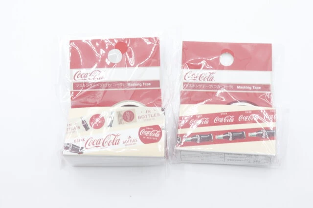 ダイソーのコカ・コーラコラボのマスキングテープのパッケージ