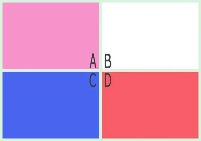 色を選ぶ心理テスト