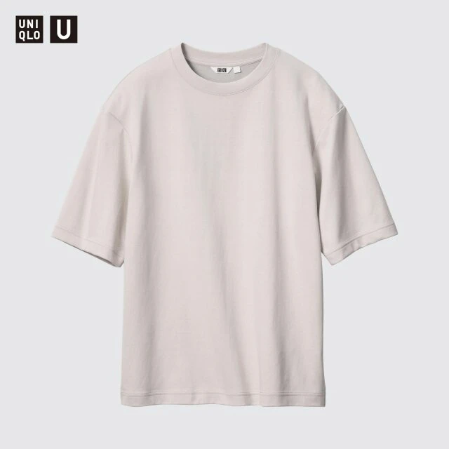 ユニクロのエアリズムコットンオーバーサイズTシャツ