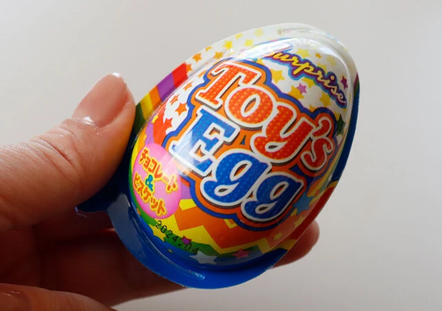 ダイソー　お菓子　Toy's Egg トイズエッグ 