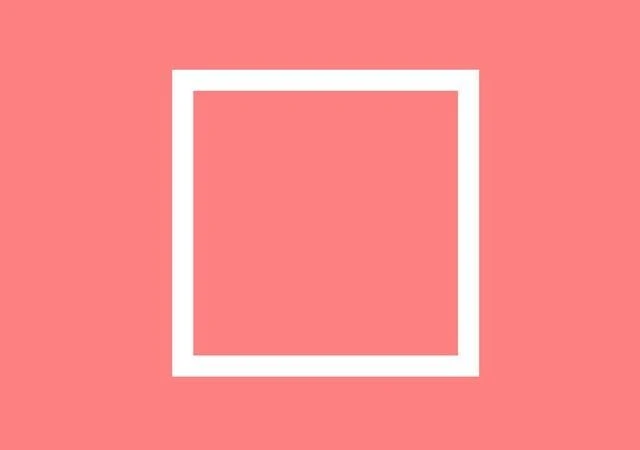心理テスト　カラー　ピンク　四角　
