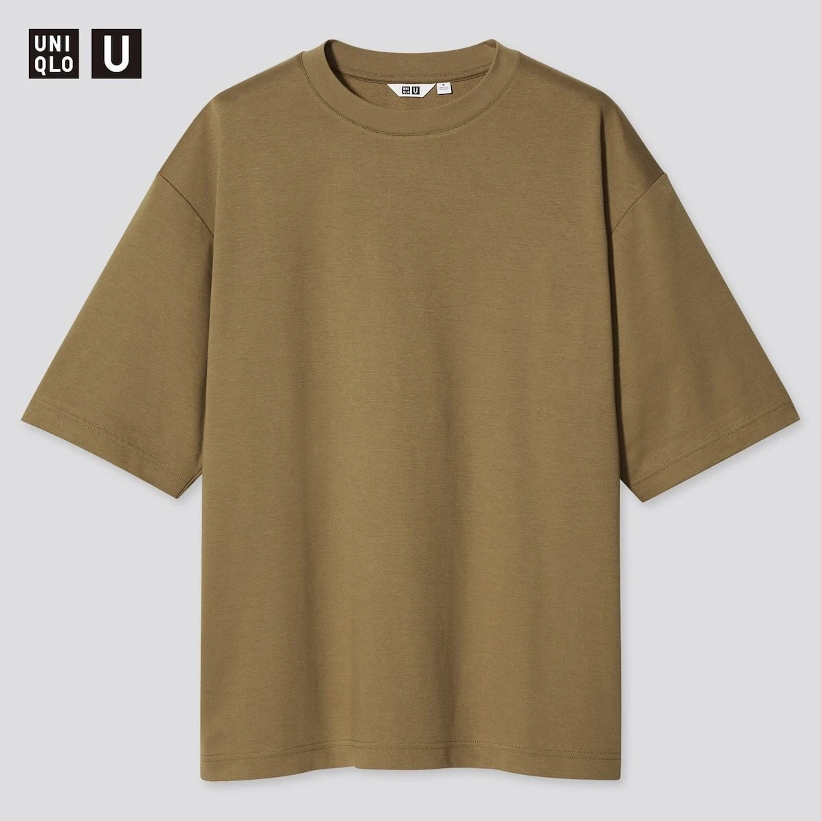 ユニクロ　uniqlo　ユニクロユー　uniqlou　メンズ　Tシャツ　トップス　人気　再登場　2021　春　夏　おすすめ　オススメ　サイズ　色　カラー　アイテム　ブラウン　茶色