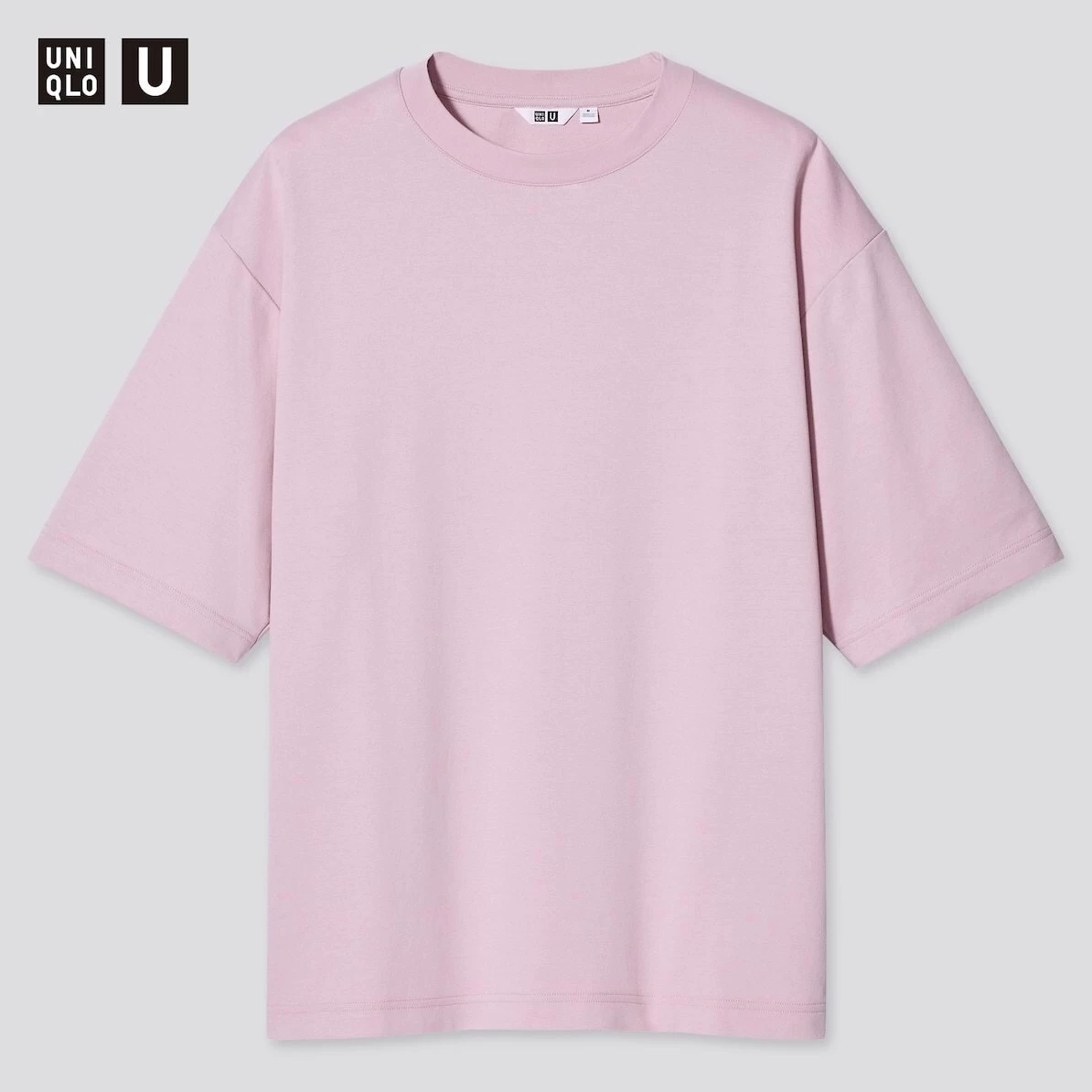 ユニクロ　uniqlo　メンズ　トップス　おすすめ　オススメ　2021　夏　使える　便利　優秀　Tシャツ　ピンク　エアリズム　オーバーサイズ