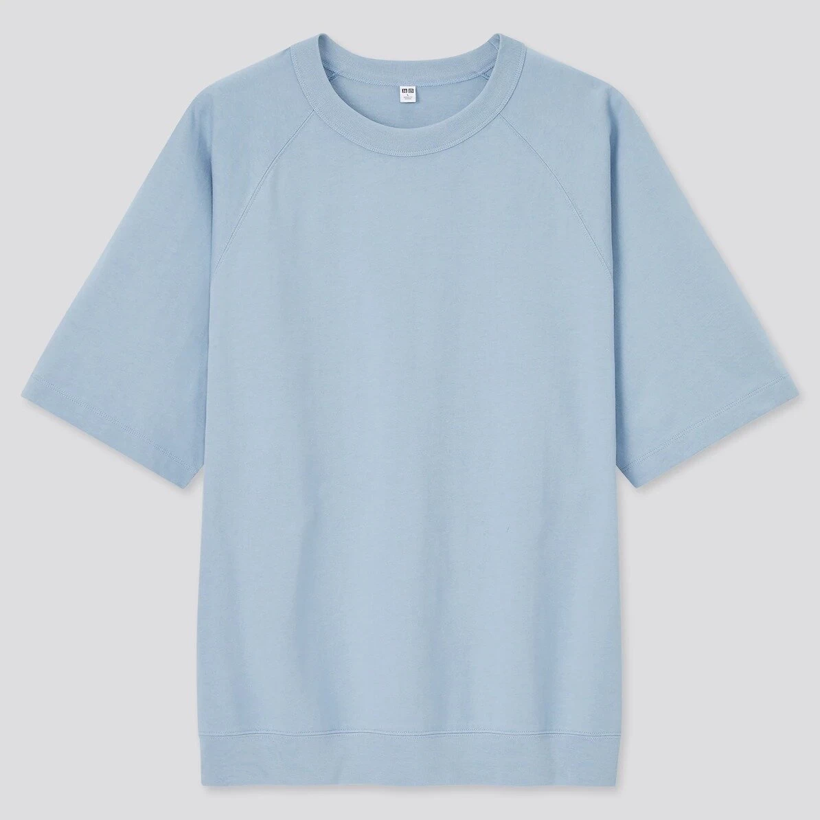 ユニクロ　uniqlo　メンズ　アイテム　おすすめ　2021　夏　セール　値下げ　おすすめ　オススメ　プチプラ　トップス　Tシャツ　オーバーサイズ　ラグラン　ブルー