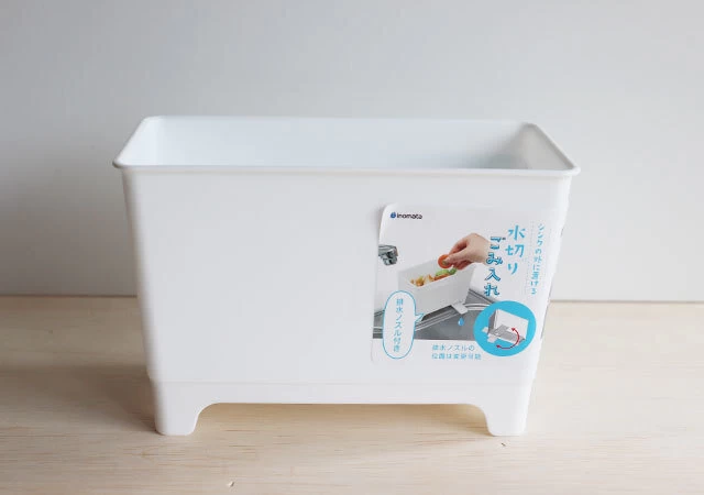 ダイソー　箱型便利グッズ　シンクの外における水切りごみ入れ　パッケージ