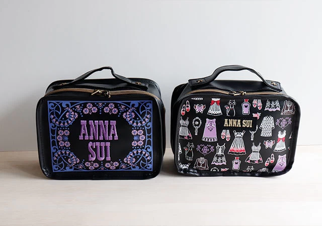 ANNA SUI COLLECTION BOOK 仕切りが動くコスメポーチ