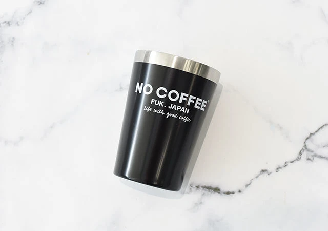 no coffee ノーコーヒー　タンブラー　ブラック　ステンレス　真空断熱