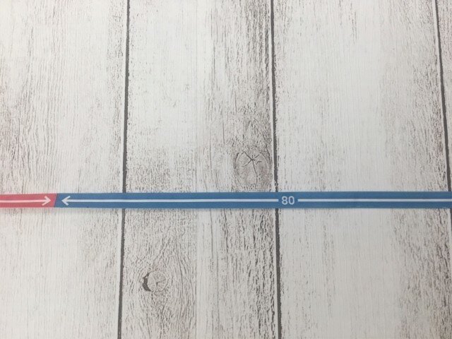 ダイソー　PACKING SIZE MEASURE　100均　メルカリ　80サイズ