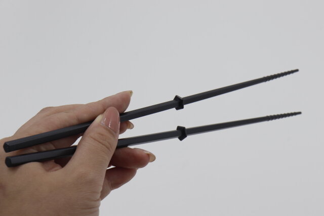 ダイソー　箸先が浮く五角菜箸（30cm）　使用感