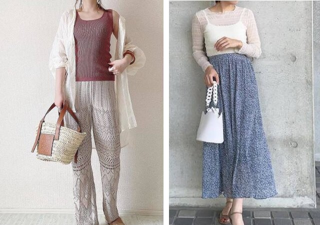 夏は 透けアイテム が大人可愛くて垢抜ける おしゃれさんの涼しげお手本コーデ Michill Bygmo ミチル