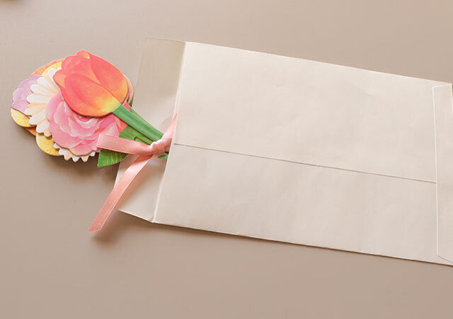 100均　ダイソー　花束色紙　寄せ書きカード　メッセージカード　誕生日　結婚式　可愛い　お洒落