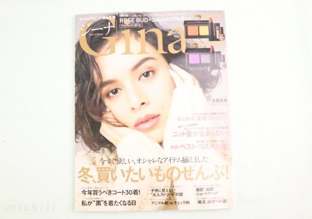 レビューあり Rose Bud Ginaコラボコスメがコフレ級 大人カジュアル雑誌付録 Michill Bygmo ミチル