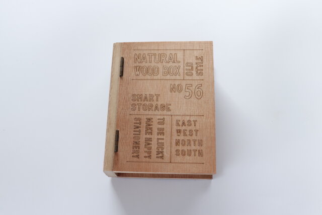 セリア　木製ブックボックス　商品情報