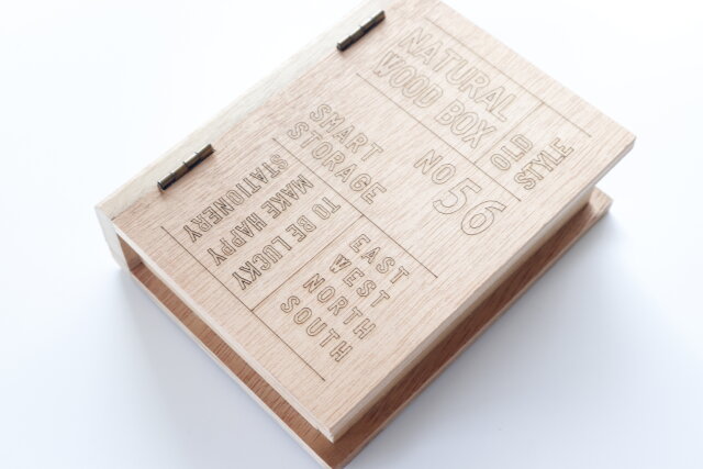 セリア　木製ブックボックス　100円
