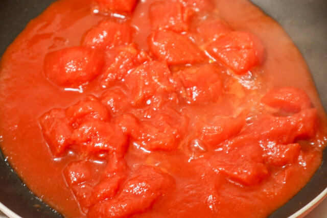 平野レミ　牛トマ　作り方　トマトを炒める