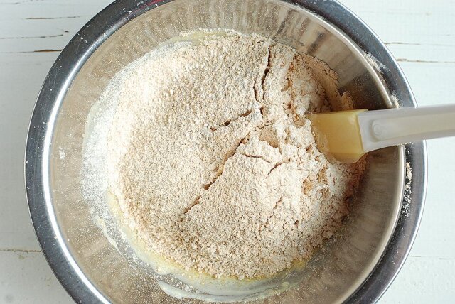 きな粉クッキー　レシピ　トースター　生地を作る
