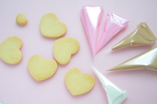 簡単なラッピングでもかわいい バレンタインはアイシングクッキーを Michill ミチル