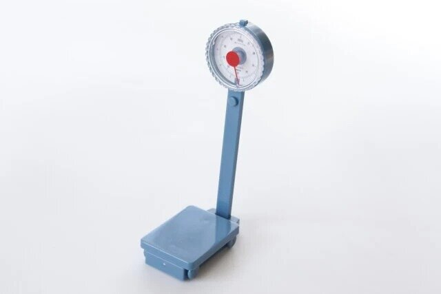 セリアのミニチュア体重計のデザイン