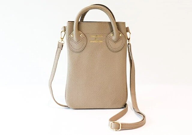 YOUNG＆OLSEN The DRYGOODS STORE スマホショルダー BAG BOOK TAUPE