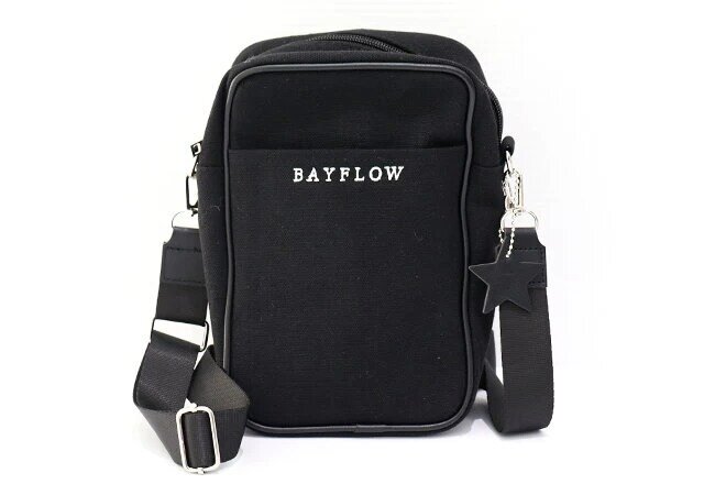 BAYFLOW ペットボトルがタテに入る！ LOGO SHOULDER BAG BOOK BLACK special package
