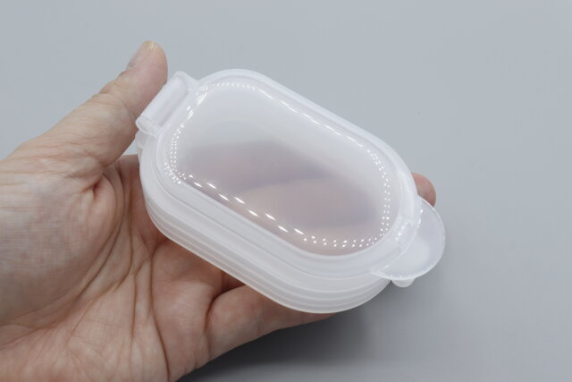 ダイソーの冷凍食品用袋キャップ（大きめ食材用）