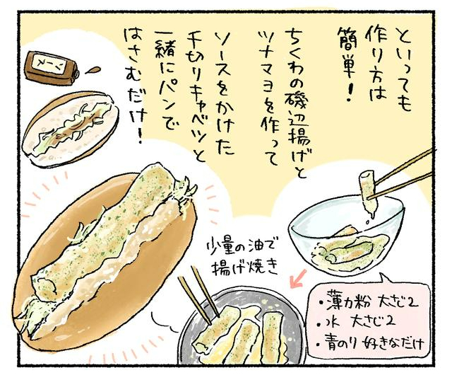 ミツコのうまいもの自由帖「ツナちく」5