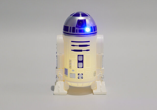 R2‐D2お部屋ライト付録レビュー光り方