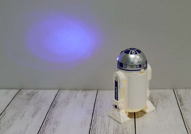 R2‐D2お部屋ライト付録レビュープロジェクター
