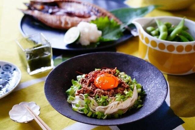 簡単ピリ辛まぜ麺