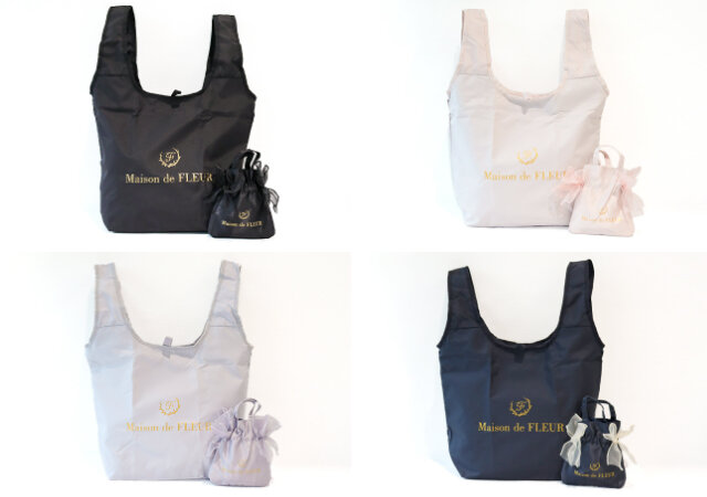 Maison de FLEUR COOLER SHOPPING BAG SET BOOK カラバリ