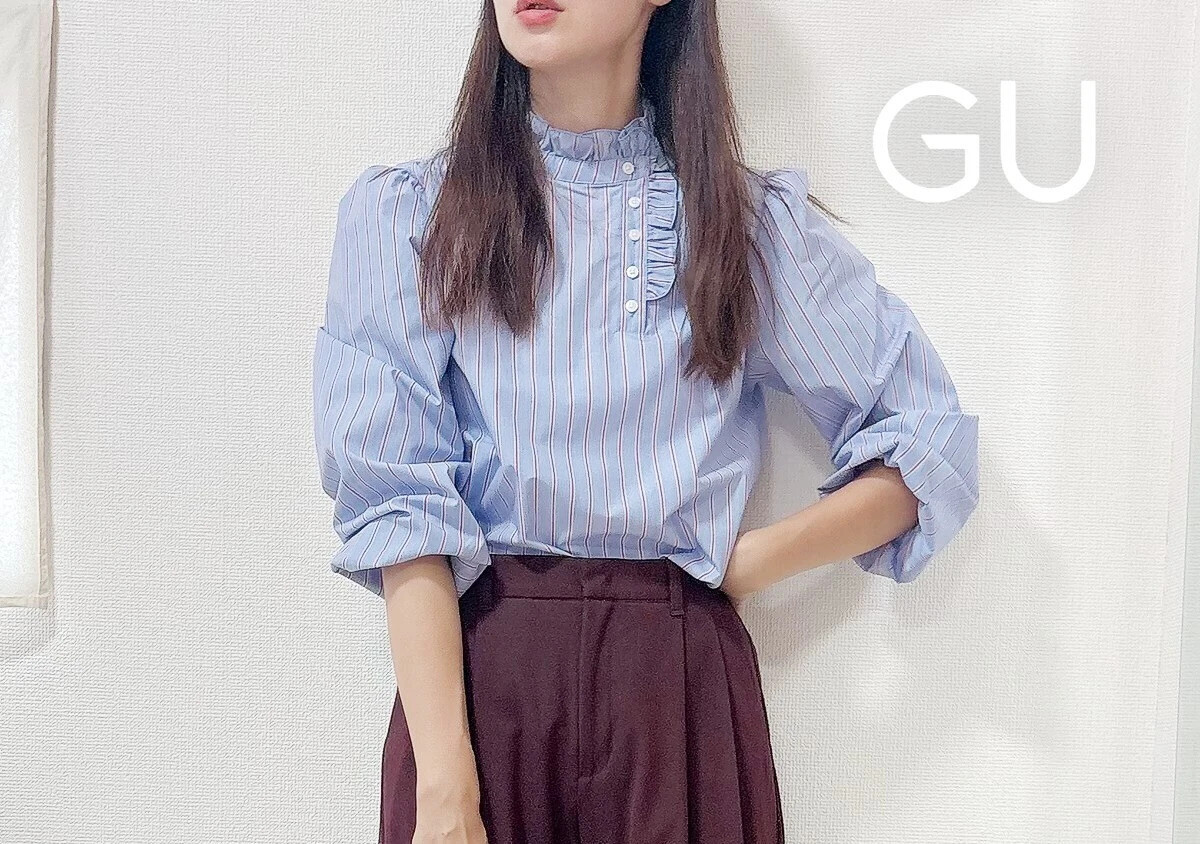 GU的這5件單品絕對不會出錯！穿上它們瞬間變身可愛達人♡ 5款秋季高級感襯衫和罩衫