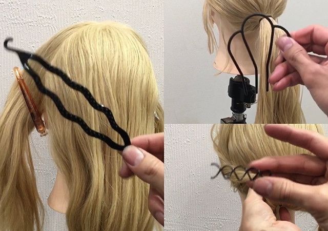 セリア ダイソーで買える 優秀100均アイテムを使った簡単ヘアアレンジ3選 Michill ミチル