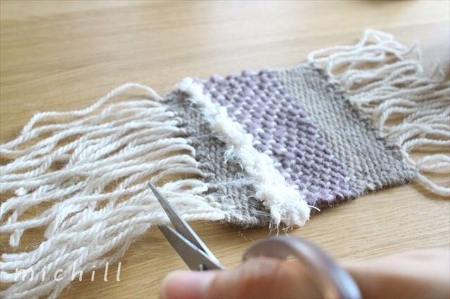 セリアの「手織りツールセット」ハンドメイドグッズでオリジナルコースターを作ろう | michill byGMO（ミチル）