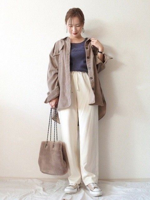 おしゃれさんがリアルに愛用 Zara しまむらの巾着型バッグでコーデが一気に垢ぬける Michill ミチル