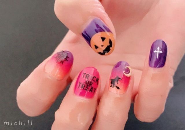 大人ハロウィンはネイルで楽しむ セルフで簡単 可愛い ネイルデザイン10選 Michill ミチル