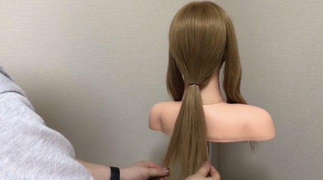 不器用さんでも簡単 ヘアゴムだけで崩れにくい おしゃれ見えポニーテールアレンジ Michill ミチル