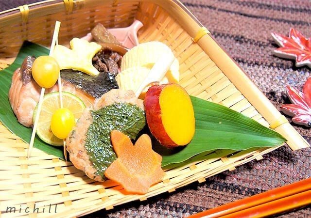 日本の秋のステキな食卓 魚料理の和食献立で季節感をたっぷり堪能 大葉の塩漬け簡単レシピ Michill ミチル