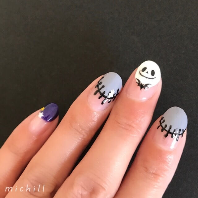 セルフネイルでも簡単 ハロウィンネイル Michill ミチル