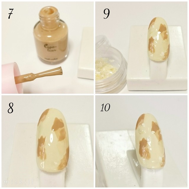 オフィスもok セルフで簡単 白べっこうネイル やり方 Michill Bygmo ミチル