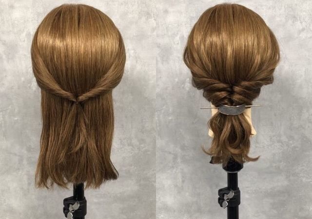 100均ヘアアクセサリーで可愛くアレンジ 5分でできる おでかけヘアアレンジ Michill ミチル