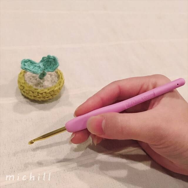 かぎ針編みで簡単 ヘアアクセサリーの作り方 Michill ミチル