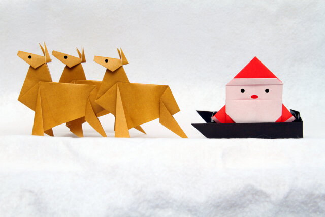 簡単 折り紙で作るクリスマスの飾り 親子で作ってクリスマスを楽しもう Michill ミチル