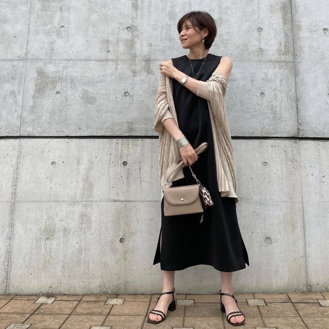 今夏は 黒ワンピース をこう着る マネするだけでおしゃれ度アップ お手本コーデ8style Michill ミチル