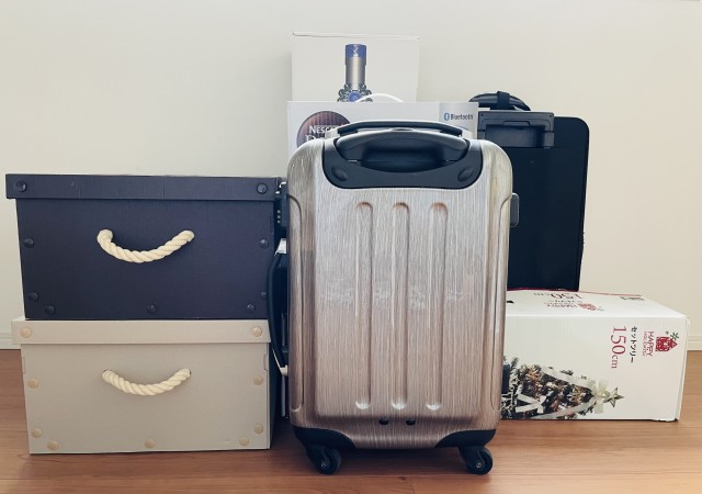 スーツケース　収納ボックス　画像