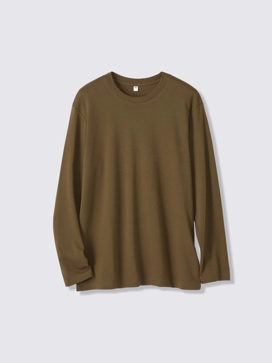 クルーネック長袖Tシャツ クルーネック長袖Tシャツ